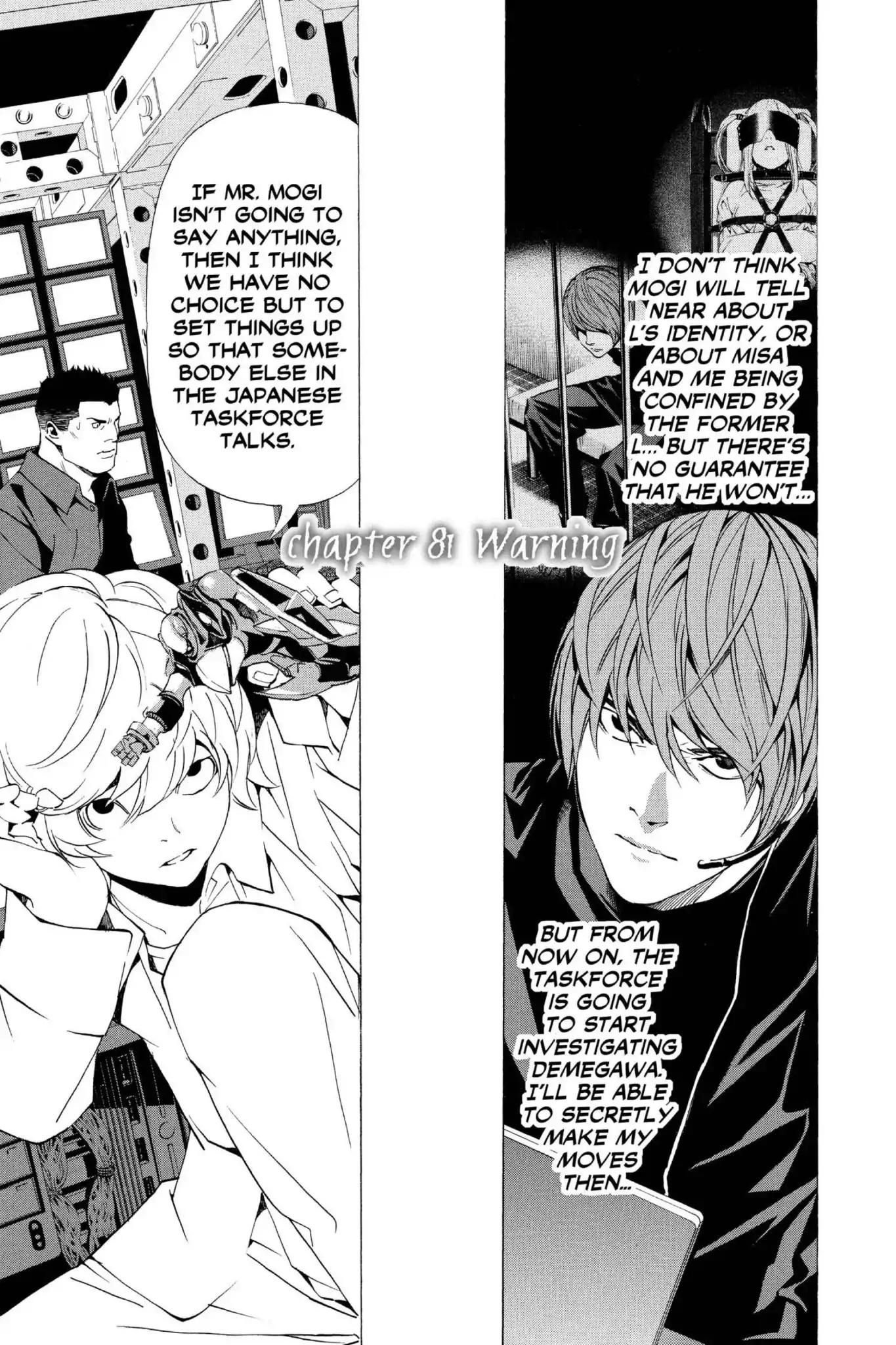 Death Note, Chapter 81 image 01